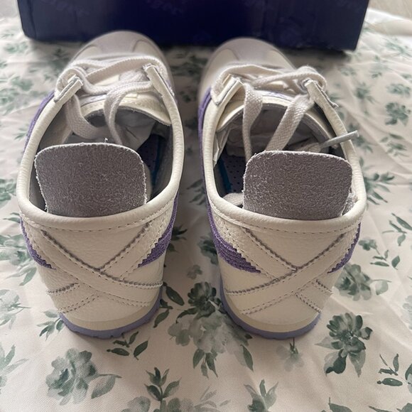 Onitsuka Tiger Mexico 66 White Purple Sneakers - Picture 5 of 6